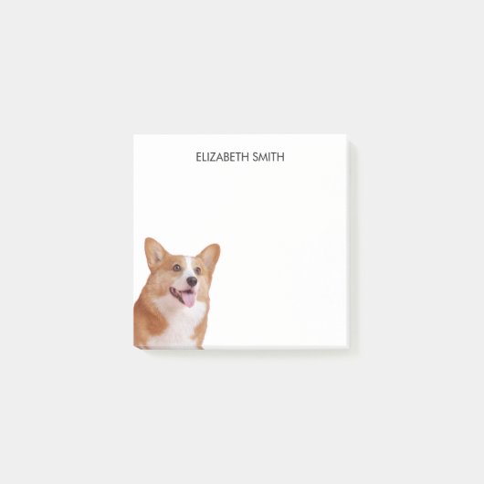 Welsh CorgiDog Post-it® Notes (Voorkant)