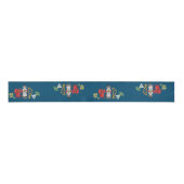 Welsh Costume and Emblems, Blue Spool of Ribbon Grosgrain Lint (Voorkant)