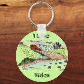 Welsh Countryside Sleutelhanger (Voorkant)