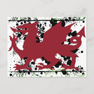 Welsh Dragon Briefkaarten