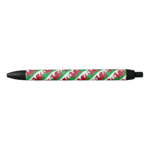 Welsh Dragon Flag balpen Zwarte Inkt Pen
