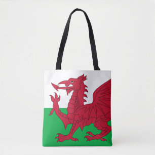 Welsh Dragon ~ Flag of Wales Draagtas