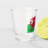 Welsh Dragon ~ Flag of Wales Shot Glas (Links)