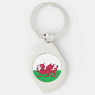 Welsh dragon flag Sleutelhanger