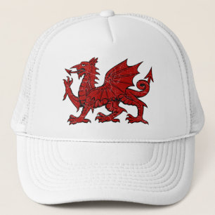 Welsh Dragon Grunge - Pet