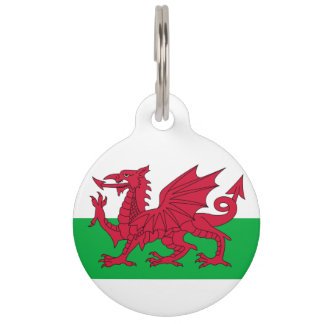 Welsh Dragon Huisdierpenning