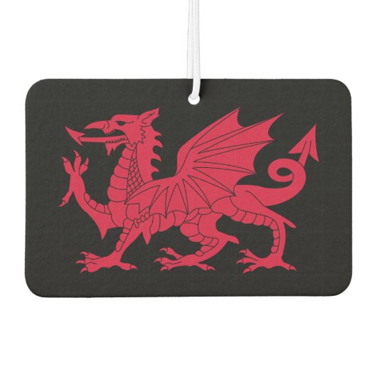 Welsh dragon luchtverfrisser (Voorkant)