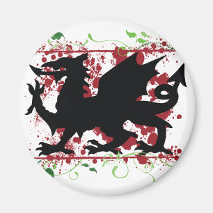 Welsh Dragon Magneten