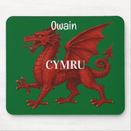   Welsh dragon Mousepad Muismat