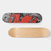 Welsh Dragon Skateboard Deck (Horizontaal)