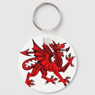 Welsh dragon sleutelhanger