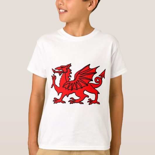 Welsh Dragon T-shirt (Voorkant)