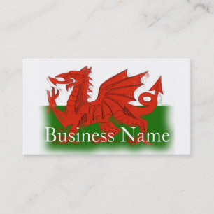 Welsh Dragon Visitekaartje