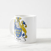 Welsh Family Crest Koffiemok (Voorkant links)