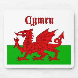 Welsh Flag Cymru Muismat