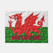 Welsh Flag Design Deurmat (Voorkant)