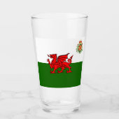 Welsh flag glas (Voorkant)