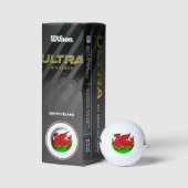 Welsh flag golfballen (Verpakking)