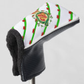 Welsh flag golfheadcover (3/4 voorkant)