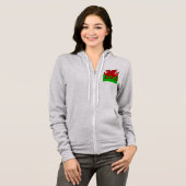 Welsh Flag Hoodie (Voorkant volledig)