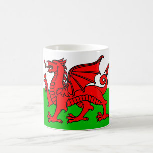 Welsh flag koffiemok
