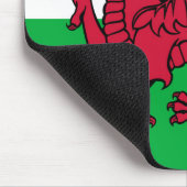 Welsh flag muismat (Hoek)