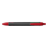 Welsh Flag Pen, Wales / Cymru Personalized Zwarte Inkt Pen (Achterkant)