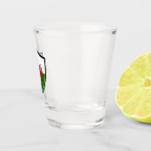 Welsh flag shot glas (Rechts)