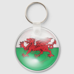 Welsh Flag Sleutelhanger