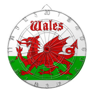 Welsh Flag Wales Dartbord