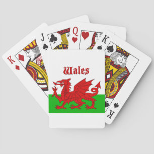 Welsh Flag Wales Pokerkaarten