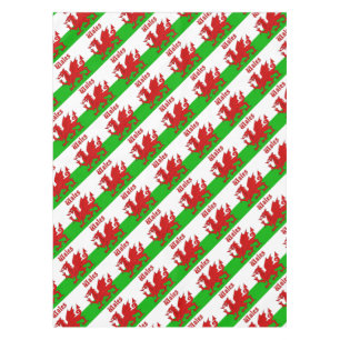 Welsh Flag Wales Tafelkleed