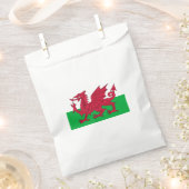 Welsh Flag (Wales) (Welsh Dragon) Bedankzakje (Geknipt)