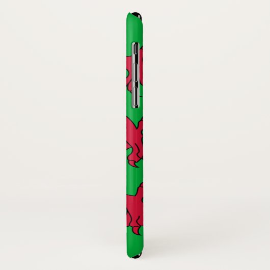 Welsh Flag (Wales) (Welsh Dragon) Case-Mate iPhone Case (Achterkant/links)