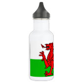 Welsh flag waterfles  (Links)