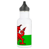 Welsh flag waterfles  (Rechts)