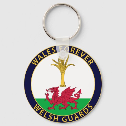 Welsh Guards Sleutelhanger (Voorkant)