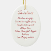 Welsh Harp Ornament (Achterkant)