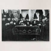 Welsh heksen hebben thee crone theatime legpuzzel (Horizontaal)