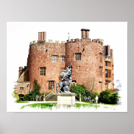 WELSH KASTELEN POSTER (Voorkant)