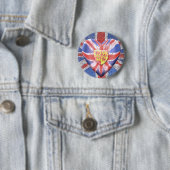 Welsh Lions Ronde Button 5,7 Cm (In situ)