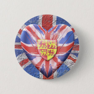 Welsh Lions Ronde Button 5,7 Cm