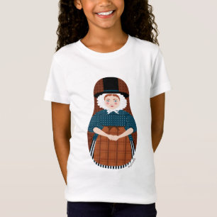 Welsh Matryoshka Girls' T-Shirt