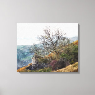 WELSH MOUNTAIN LANDSCAPE CANVAS AFDRUK