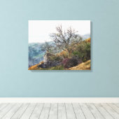 WELSH MOUNTAIN LANDSCAPE CANVAS AFDRUK (Insitu (Houten vloer))