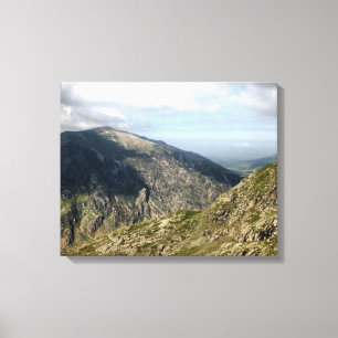 WELSH MOUNTAINS CANVAS AFDRUK