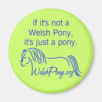 Welsh Pony & Cob Society of America. Magneet