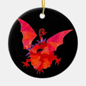 Welsh Red Dragon Ornament (Voorkant)