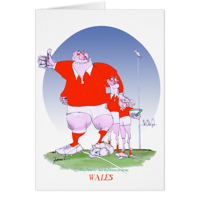 welsh rugby chums, tony fernandes (Voorkant)