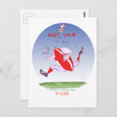 Welsh rugby, Tony Fernandes Briefkaart (Voorkant / Achterkant)